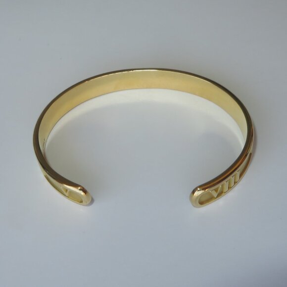 Tiffany Atlas Cuff Bracelet 18K Yellow Gold - Picture 6 of 16